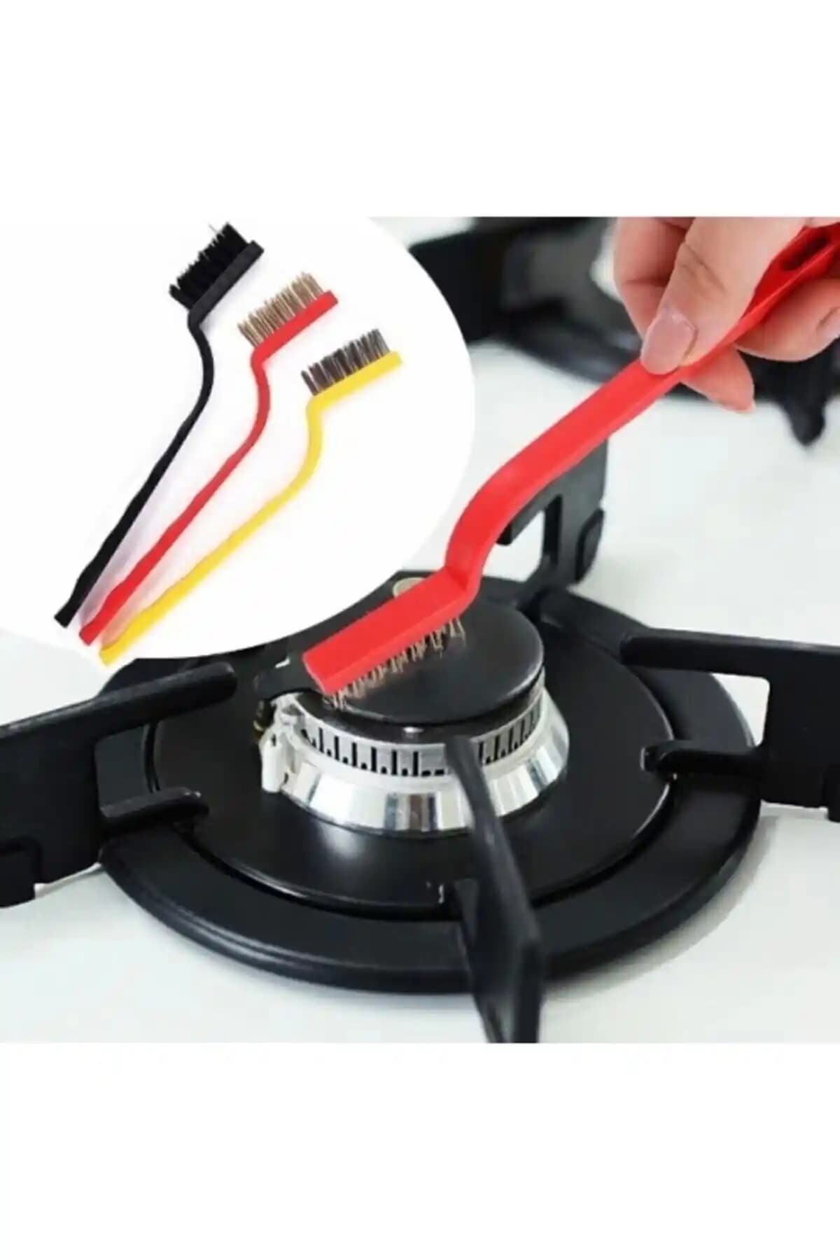 Genel Markalar Bakır Demir ve Sert Plastik 3 Parça Tel Fırça Seti ile Etkili ve Dayanıklı Temizlik Çözümleri