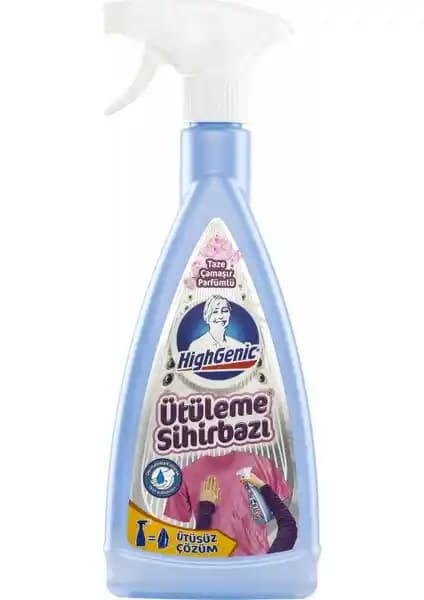 HighGenic Ütüleme Sihirbazı 675 ml: Hızlı ve Etkili Kıyafet Tazeleme Çözümü