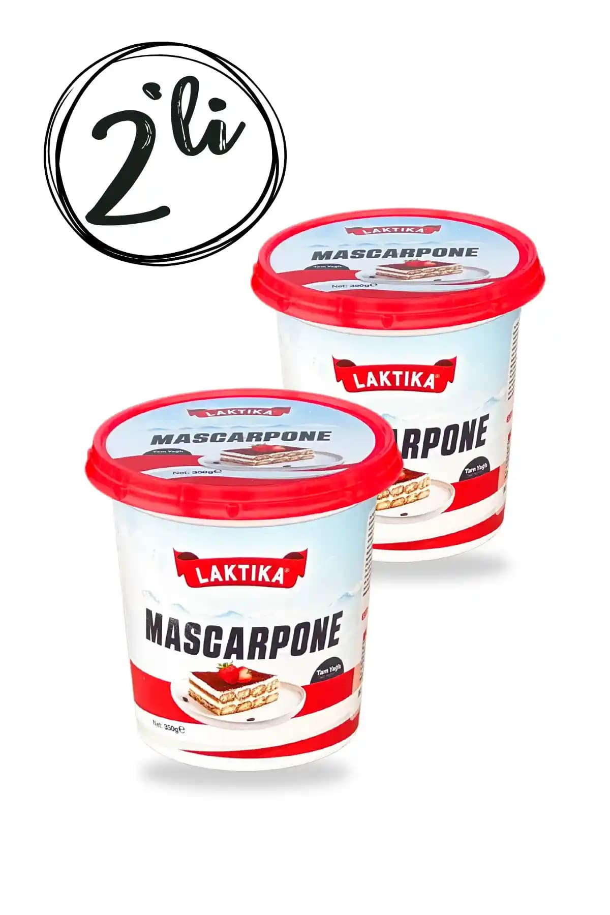 Laktika Mascarpone 350g Düşük Kalorili Hafif Peynir Sağlıklı Alternatif