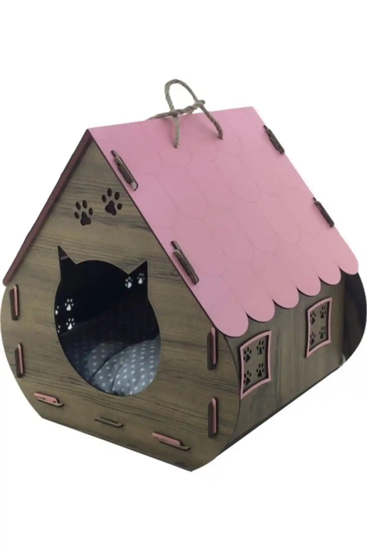 Life Hobi Pembe Hobbit Temalı Dekoratif Kedi Evi ve Yatağı Ürün Tanıtımı ve Özellikleri