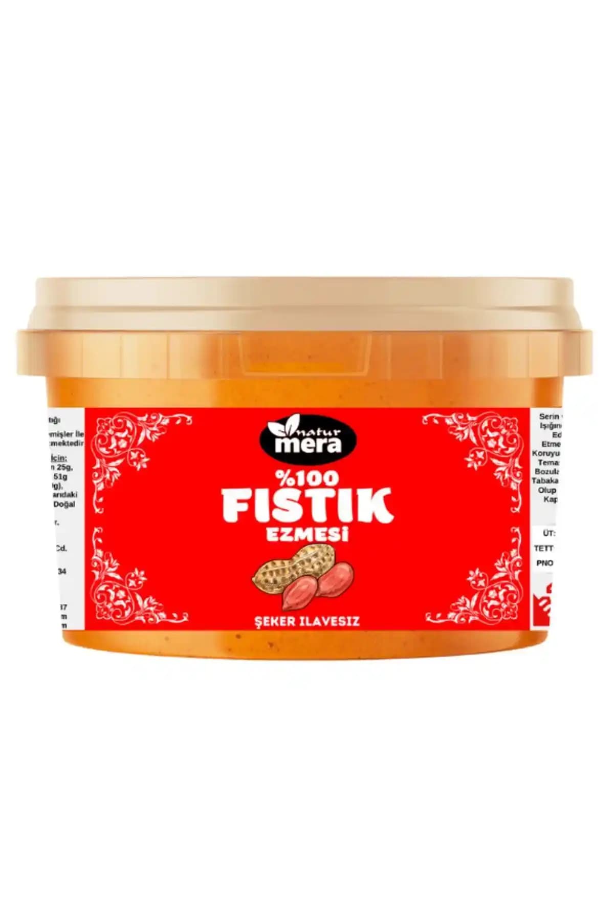 Naturmera %100 Saf Şeker İlavesiz Fıstık Ezmesi Sağlıklı ve Doğal Bir Atıştırmalık Seçeneği