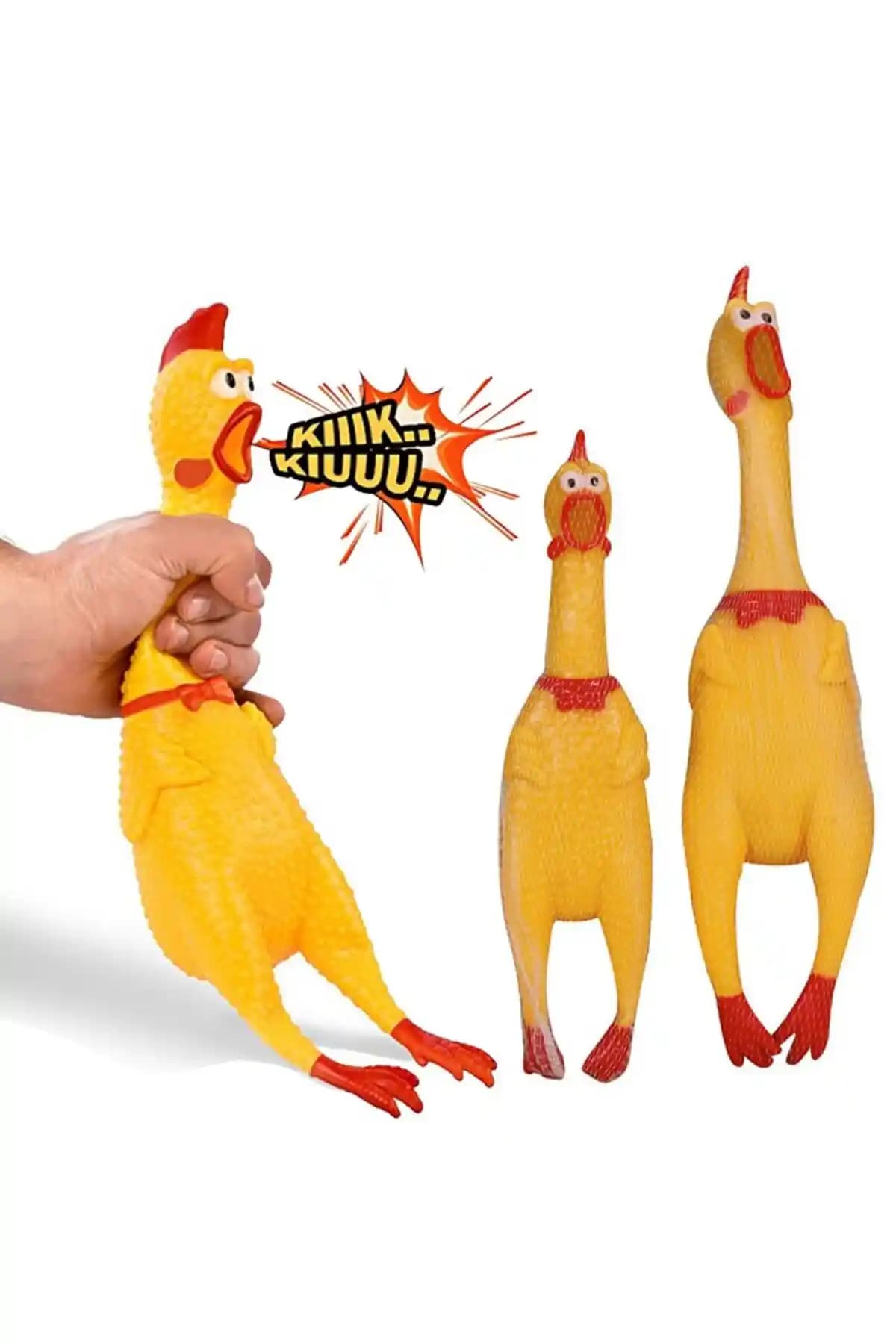 OZCMAX Köpekler İçin Düdüklü Horozz: Eğlenceli ve Dayanıklı Köpek Oyuncağı