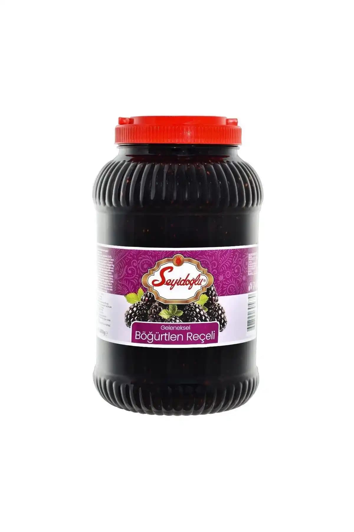 Seyidoğlu Böğürtlen Reçeli 5 Kg: Geleneksel ve Doğal Tatlar Sunan Yüksek Kalite Reçel