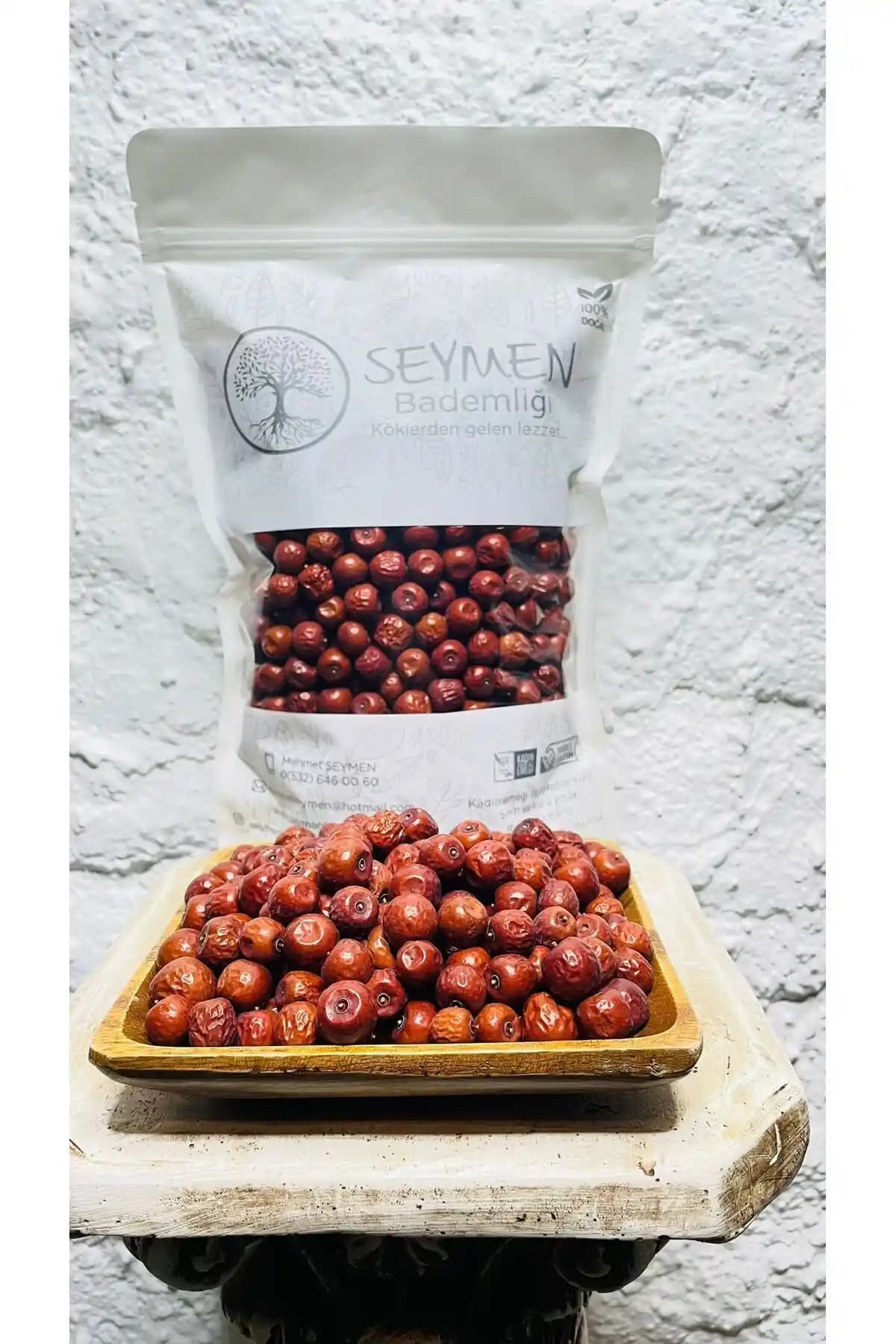 Seymen Bademliği Hünnap Kurusu: Doğal ve Yüksek Kaliteli Türkiye Menşeli Meyve Kurusu