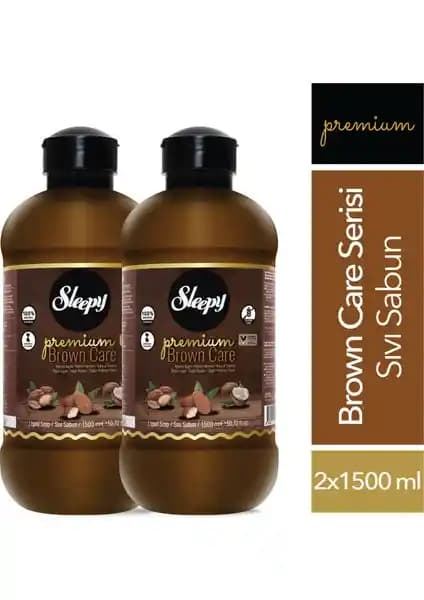 Sleepy Premium Brown Care Serisi Sıvı Sabun: Kaliteli Temizlik ve Kalıcı Koku Sağlar