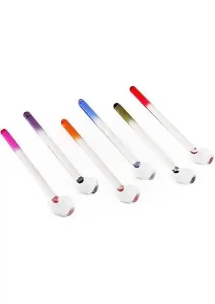 SP Cam Çay Kaşığı Seti 6 Adet Estetik ve Dayanıklı Cam Tasarım