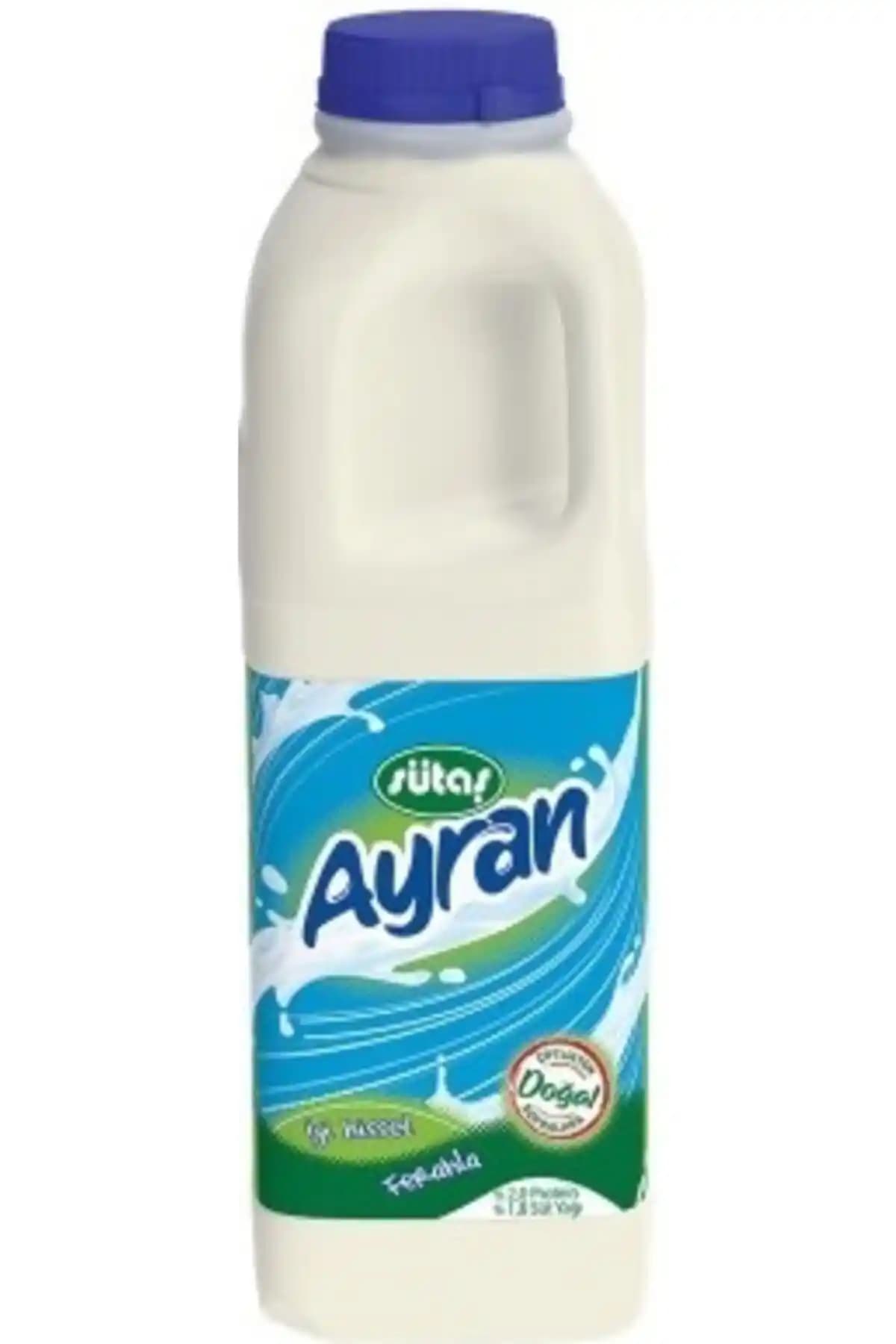 Sütaş Tam Yağlı Ayran 1 Litre Paketleri Sağlıklı ve Serinletici İçin Uygun