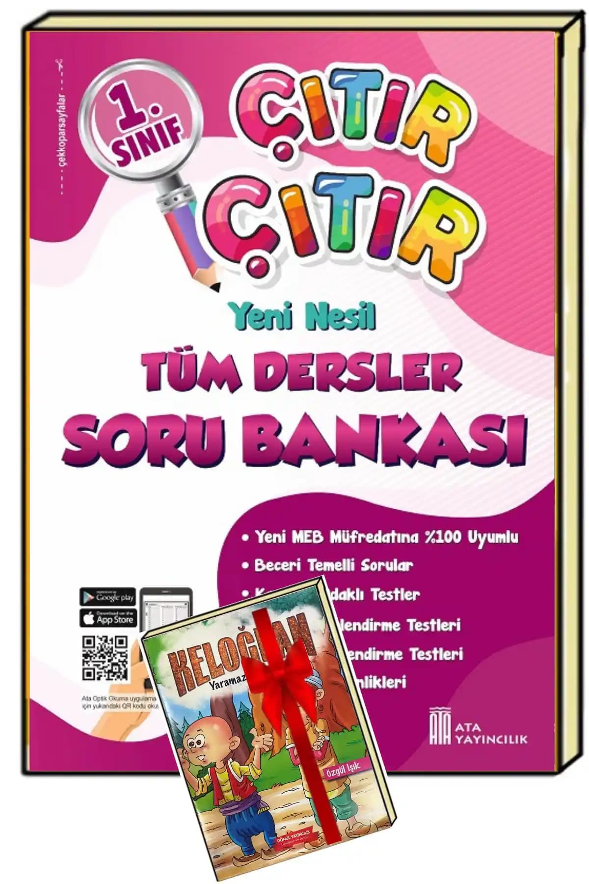 Ata Yayıncılık 1. Sınıf Dersler ve Matematik Soru Bankaları Karşılaştırması