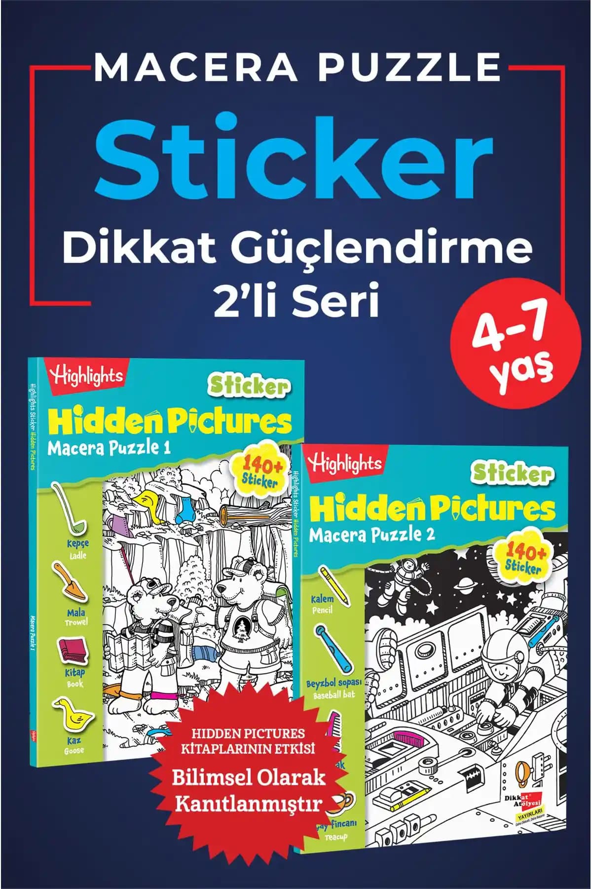 Dikkat Güçlendirme ve Hikayeli Bulmaca Setleri Karşılaştırması