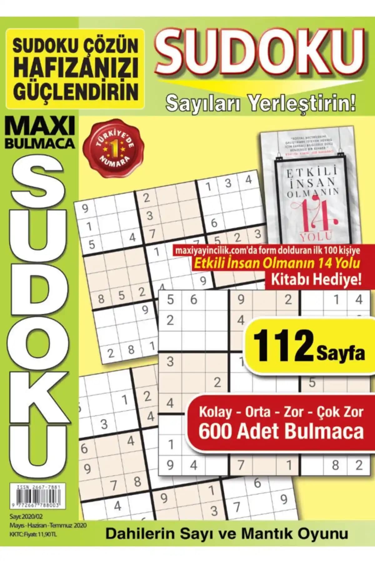 MAXİ Maxi Bulmaca Sudoku 002 ve Olimpos Yayınları Sudoku 2 Karşılaştırması