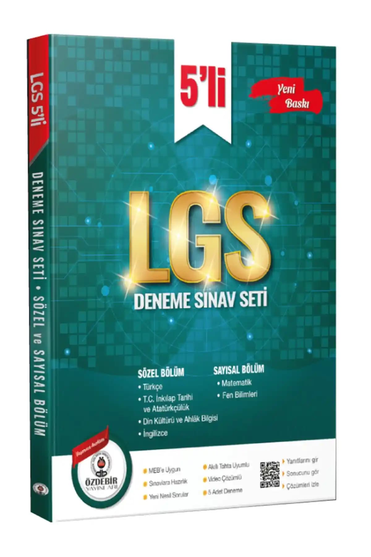 Özdebir Yayınları ve Ünlüler Karması 2025 LGS Deneme Kitaplarının Karşılaştırması