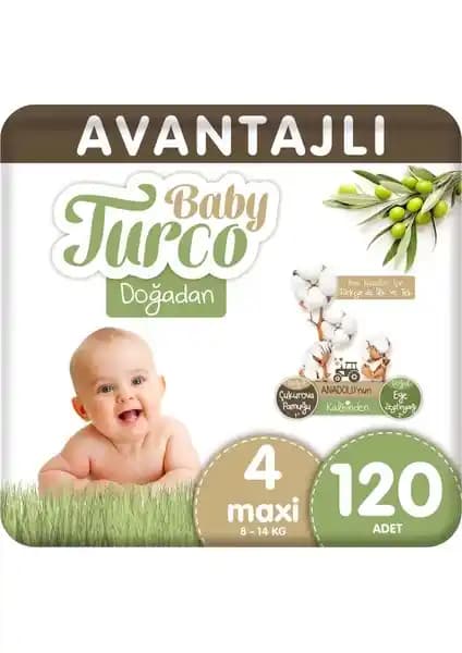 Baby Turco Doğadan Bebek Bezleri Karşılaştırması: 4 Numara ve 6 Numara Modelleri