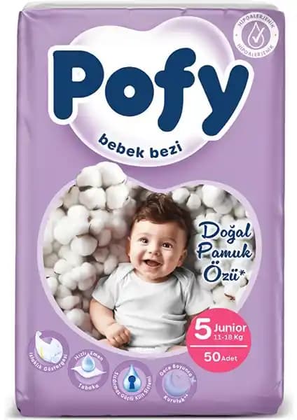 Bebek Bezleri Karşılaştırması: Pofy Junior ve Pure Baby Organik Pamuklu Bezlerin Özellikleri