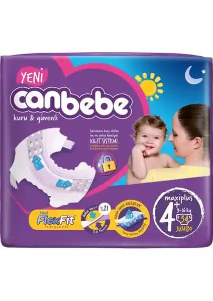 Canbebe Jumbo Maxi Plus ve Evy Baby Bebek Bezleri Karşılaştırması
