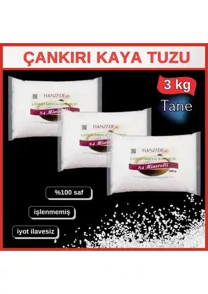 Çankırı Kristal Tuzu Karşılaştırması: Hanzade ve Şifay Mineralli Kaya Tuzları