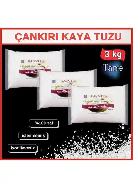 Çankırı Kristal Tuzu Karşılaştırması: Hanzade ve Şifay Mineralli Kaya Tuzları