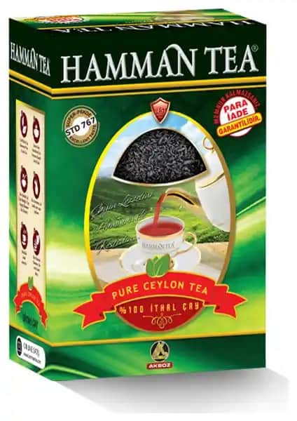 Hamman Ceylon Tea Seylan Dökme Siyah Çay Doğal ve Yüksek Kalite Sri Lanka Çayı