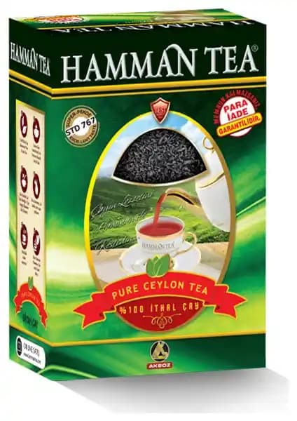 Hamman Ceylon Tea Seylan Dökme Siyah Çay Doğal ve Yüksek Kalite Sri Lanka Çayı