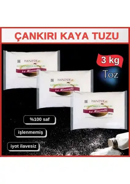 Hanzade ve Çankırı Tuzcusu Kaya Tuzu Karşılaştırması Sağlıklı ve Doğal Tuz Seçenekleri