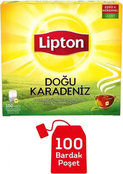 Lipton Doğu Karadeniz Bardak Poşet Çay: Doğal ve Pratik Çay Deneyimi Sunan Kaliteli Ürün