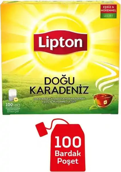 Lipton Doğu Karadeniz Bardak Poşet Çay: Doğal ve Pratik Çay Deneyimi Sunan Kaliteli Ürün