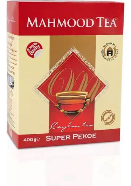 Mahmood Tea %100 Saf Seylan Pekoe Dökme Siyah Çay 400g Doğal ve Taze Lezzet