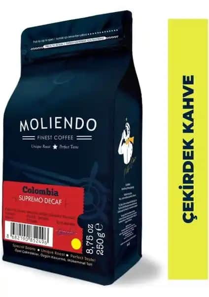 Moliendo Colombia Supremo Kafeinsiz ve Positano Espresso Kahve Karşılaştırması