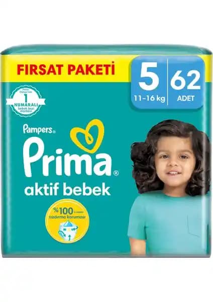 Prima Bebek Bezi Aktif Bebek 5 ve 7 Beden Karşılaştırması Bebeklerin Yaş ve Kilo Aralıklarına Uygun Seçenekler