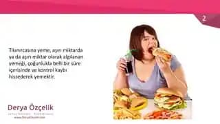 Tıkınırcasına Yeme Alışkanlığına Karşı Sağlıklı Atıştırmalıklar ve Psikolojik Yaklaşımlar