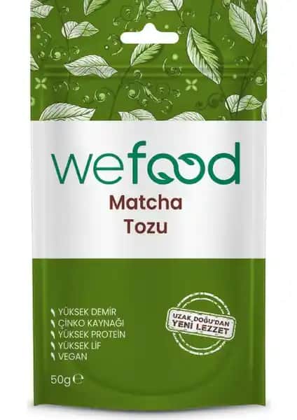 Wefood Matcha Tozu: Doğal ve Sağlıklı Yeşil Çay Tozu Ürün Tanıtımı ve Kullanım Rehberi