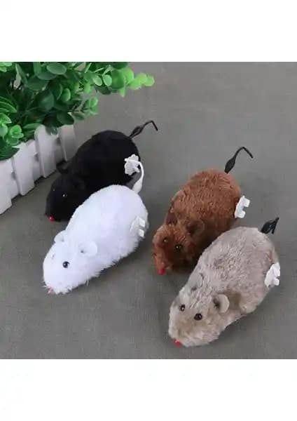 18 Kurmalı Kedi Oyuncağı: Peluş Fare ile Avlanma ve Zihinsel–Fiziksel Aktivite Analizi