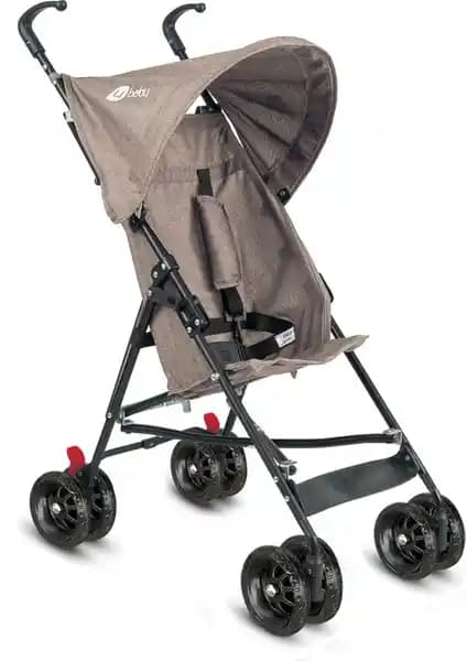 4 Baby Eko Baston Puset Keten: Hafif, Kompakt ve Güvenli 0-3 Yaş Bebek Arabası