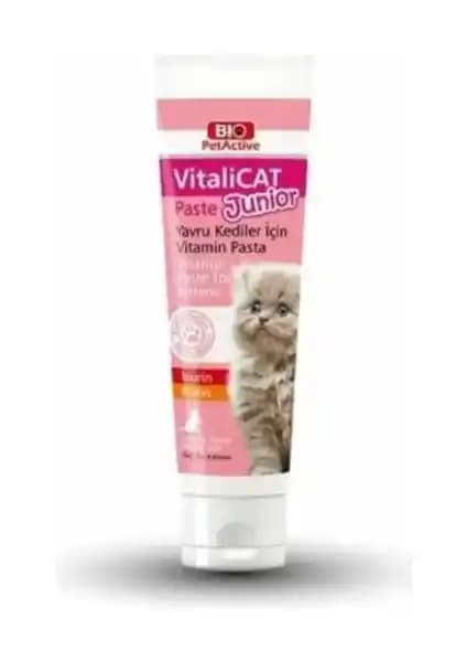 Bio Pet Active Vitalicat Paste Junior: Yavru Kediler İçin Multivitamin ve Destek Formülü