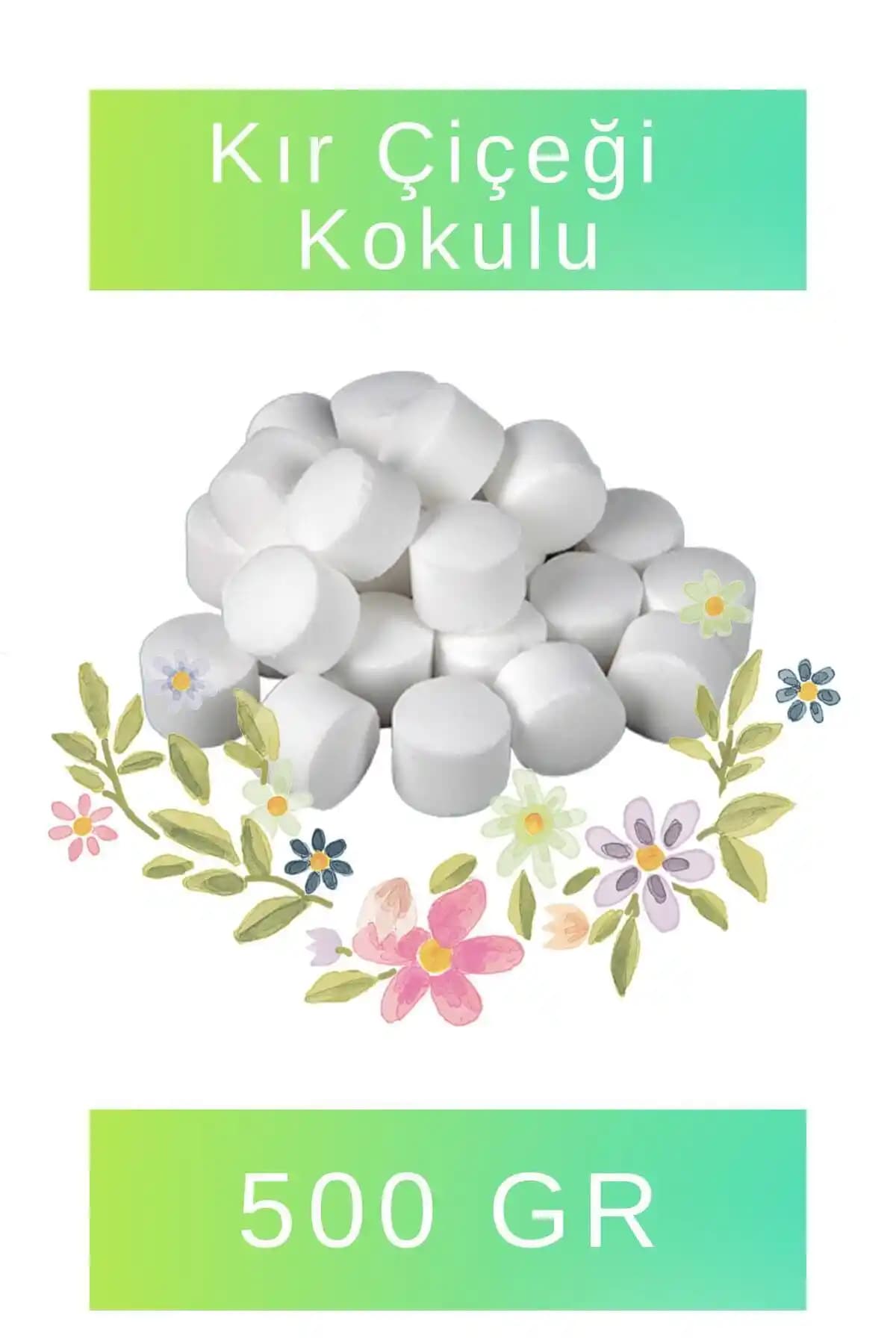 Bitki Yuvası 500 g Koruyucu Kokulu Tablet: Naftalin Muadili ve Kır Çiçeği Kokusu