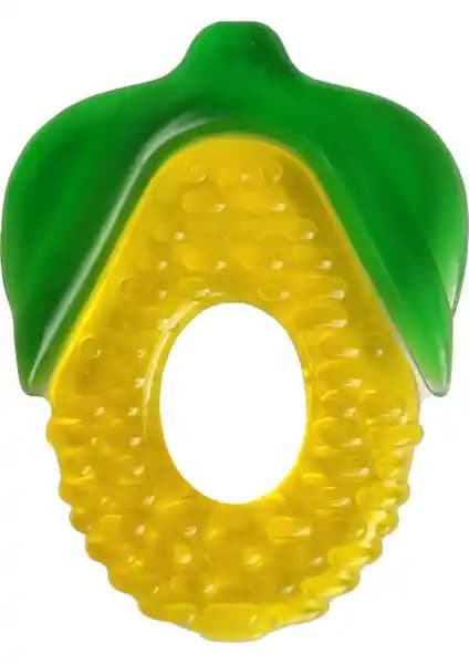 Bondigo Sulu Diş Kaşıyıcı: BPA'sız silikon, serinletici etkili mısır şekilli diş çıkarma