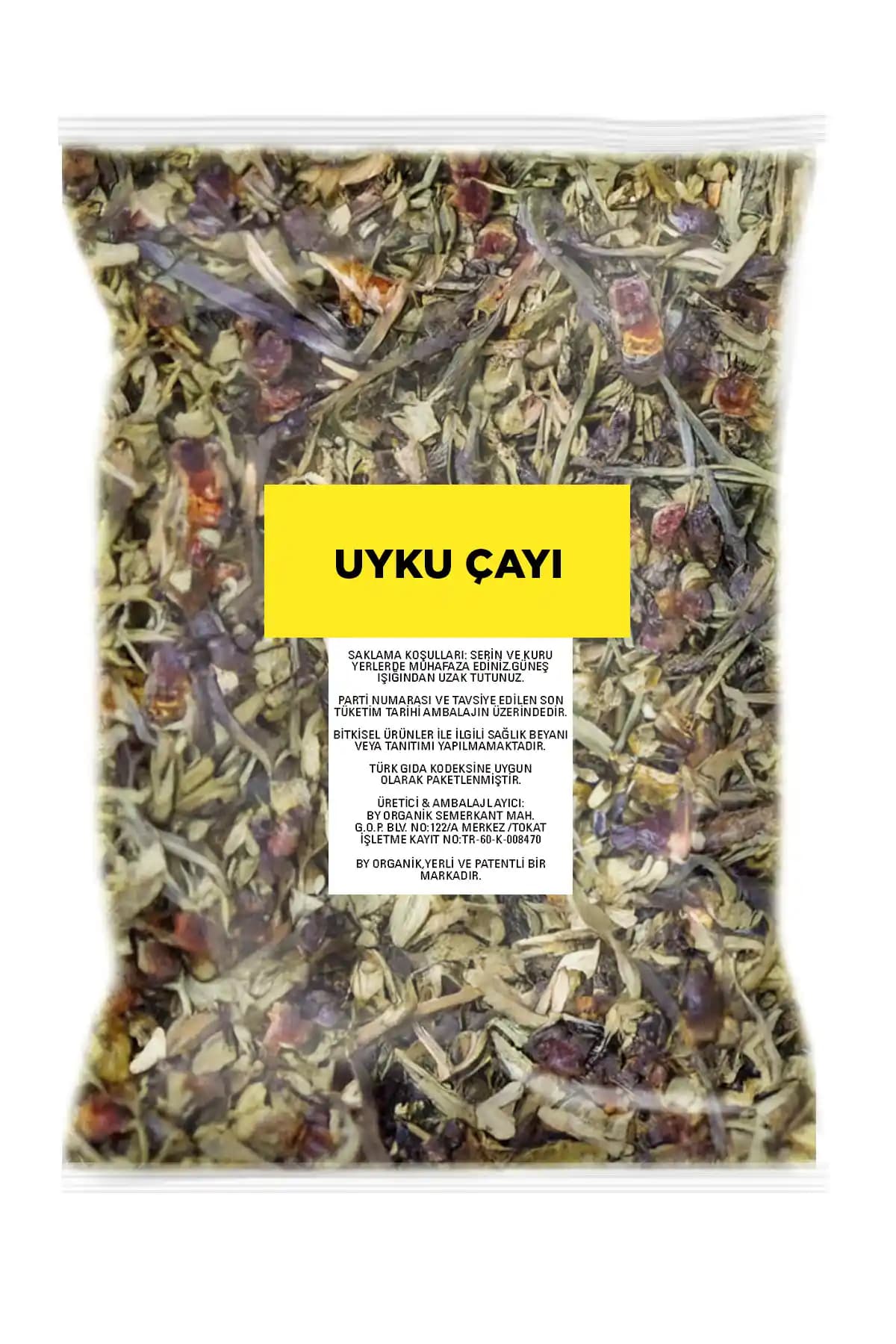 BY ORGANİK Uyku Çayı: Doğal Bitkisel Karışımla Gece Rahatlaması ve Uykuyu Destekler