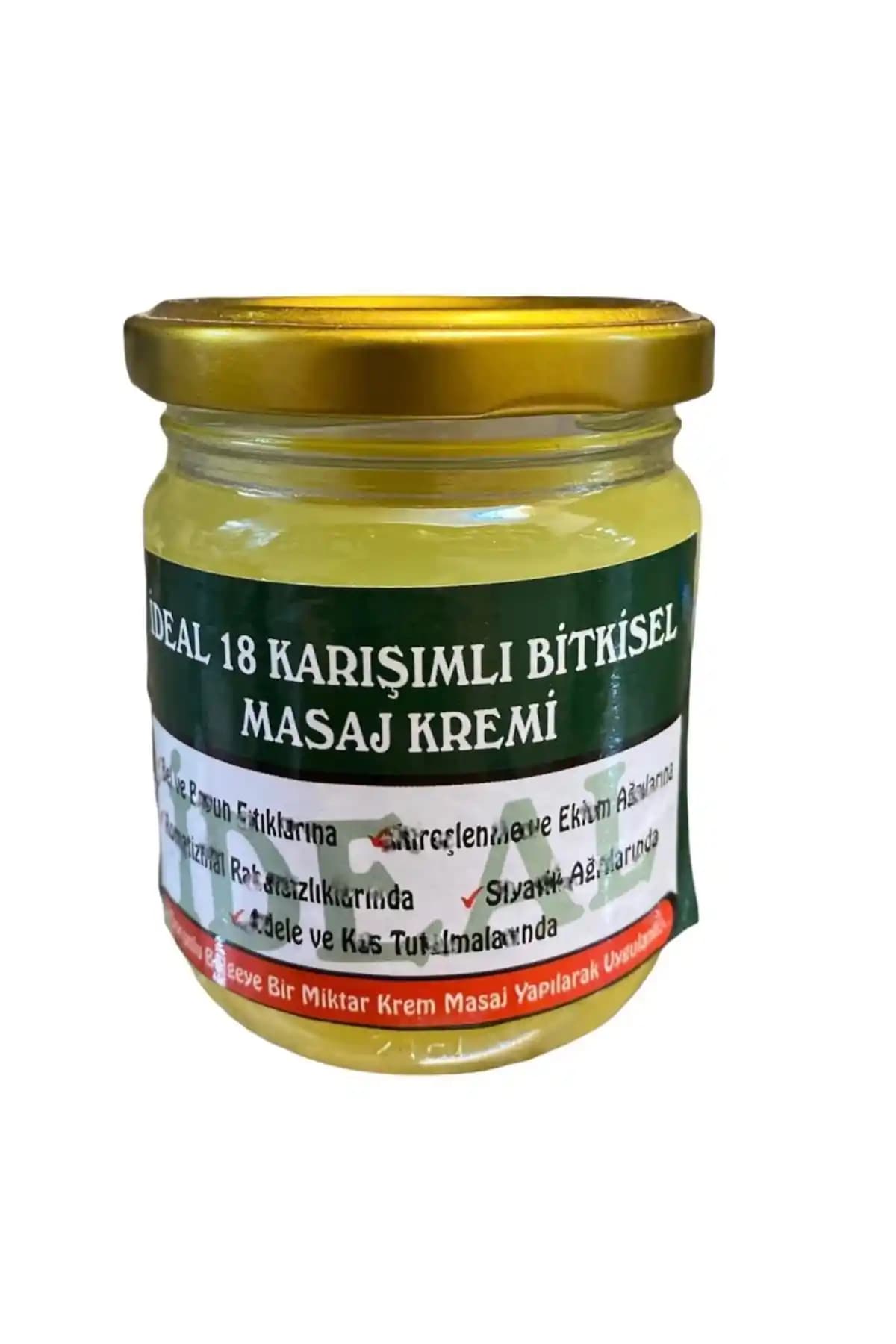Çağlayan Aktar İdeal 18 Karışımlı Bitkisel Masaj Kremi: Ağrı ve Siyatik İçin Doğal Destek