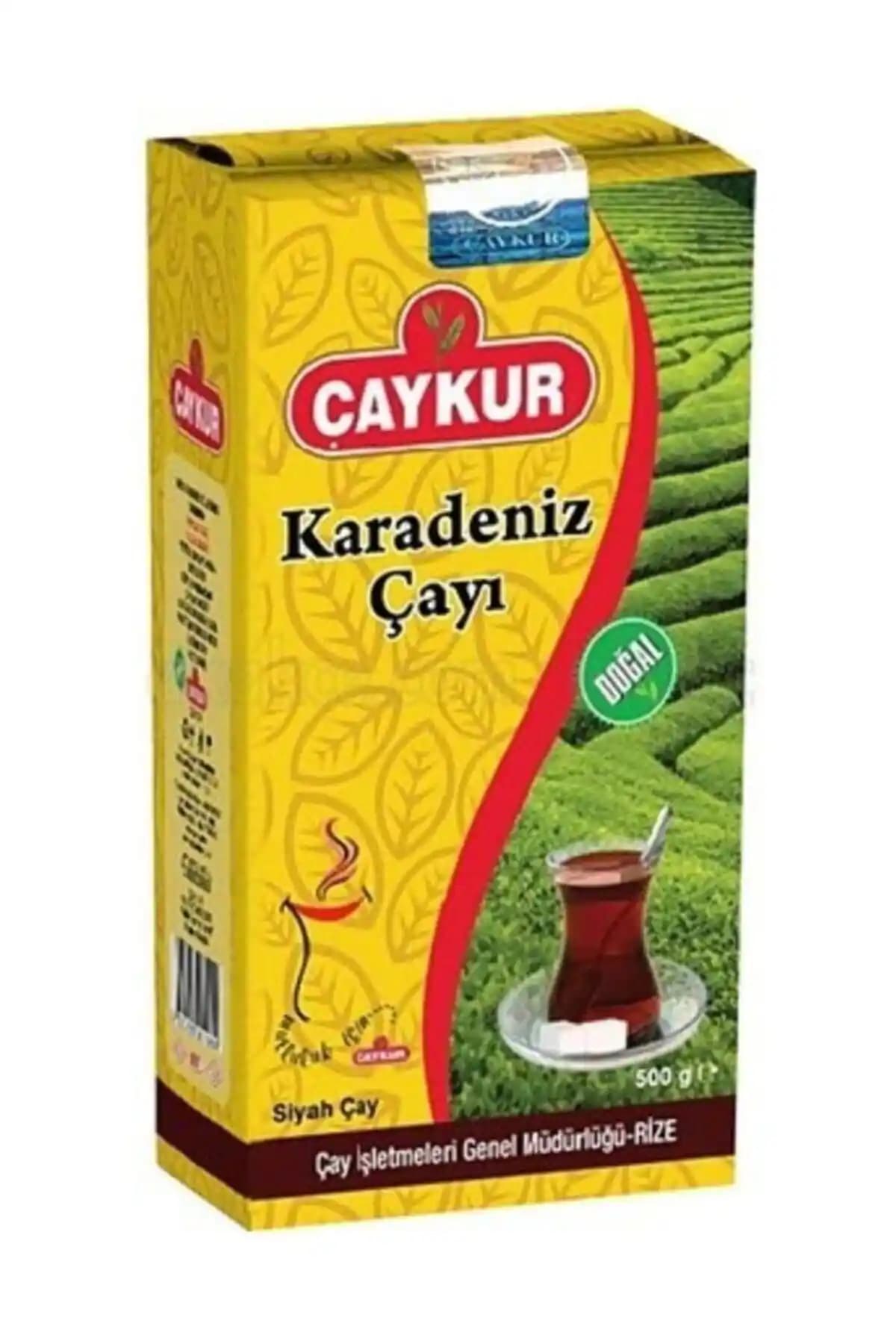 Çaykur Karadeniz Çayı 1 kg: Geleneksel Karadeniz siyah çayı, dengeli demleme