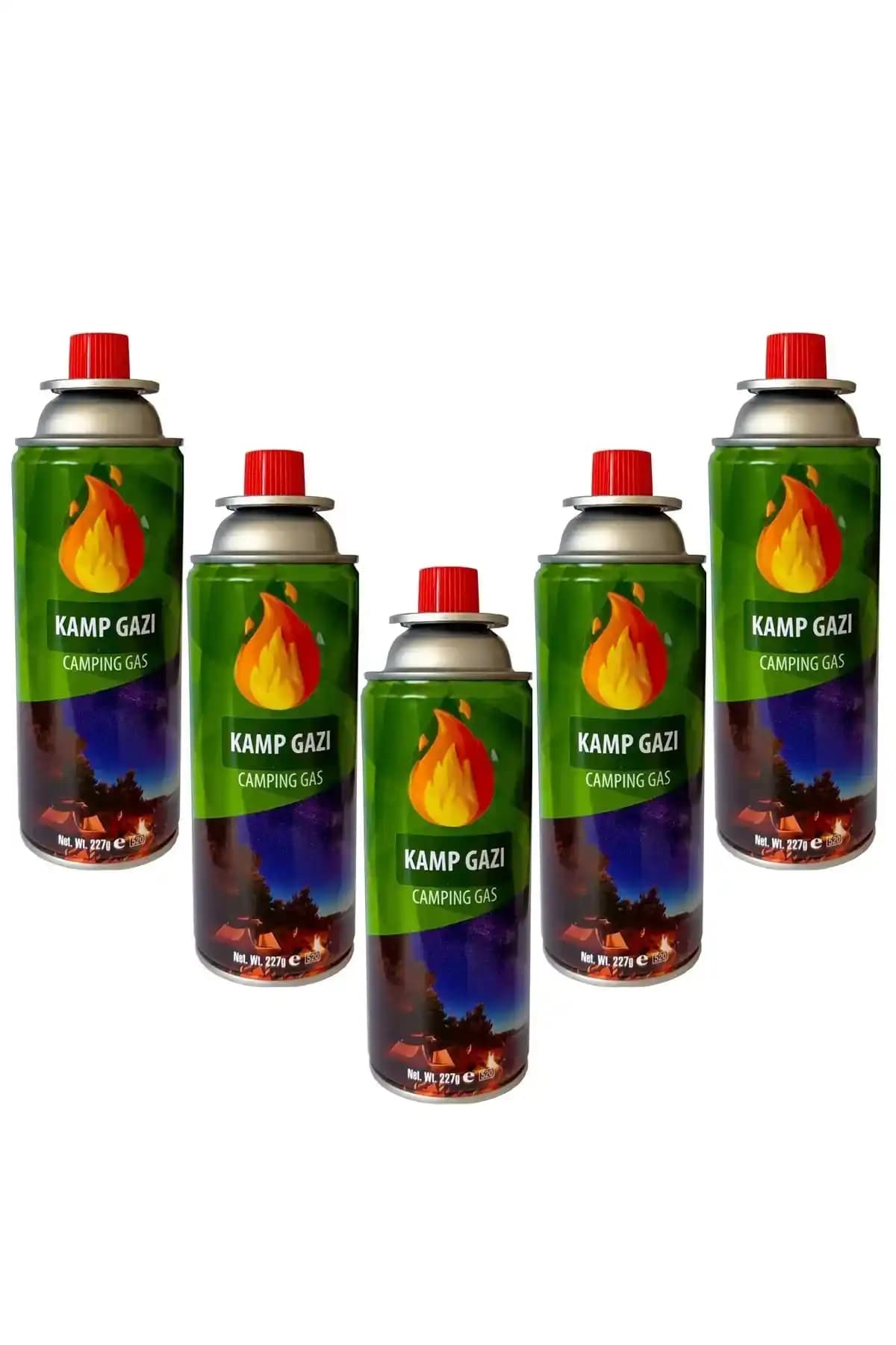 Chermik 5’li Kamp Ocağı Tüpü Pürmüz Gaz Kartuş Seti – Türkiye Menşeli, Hafif ve Yeşil