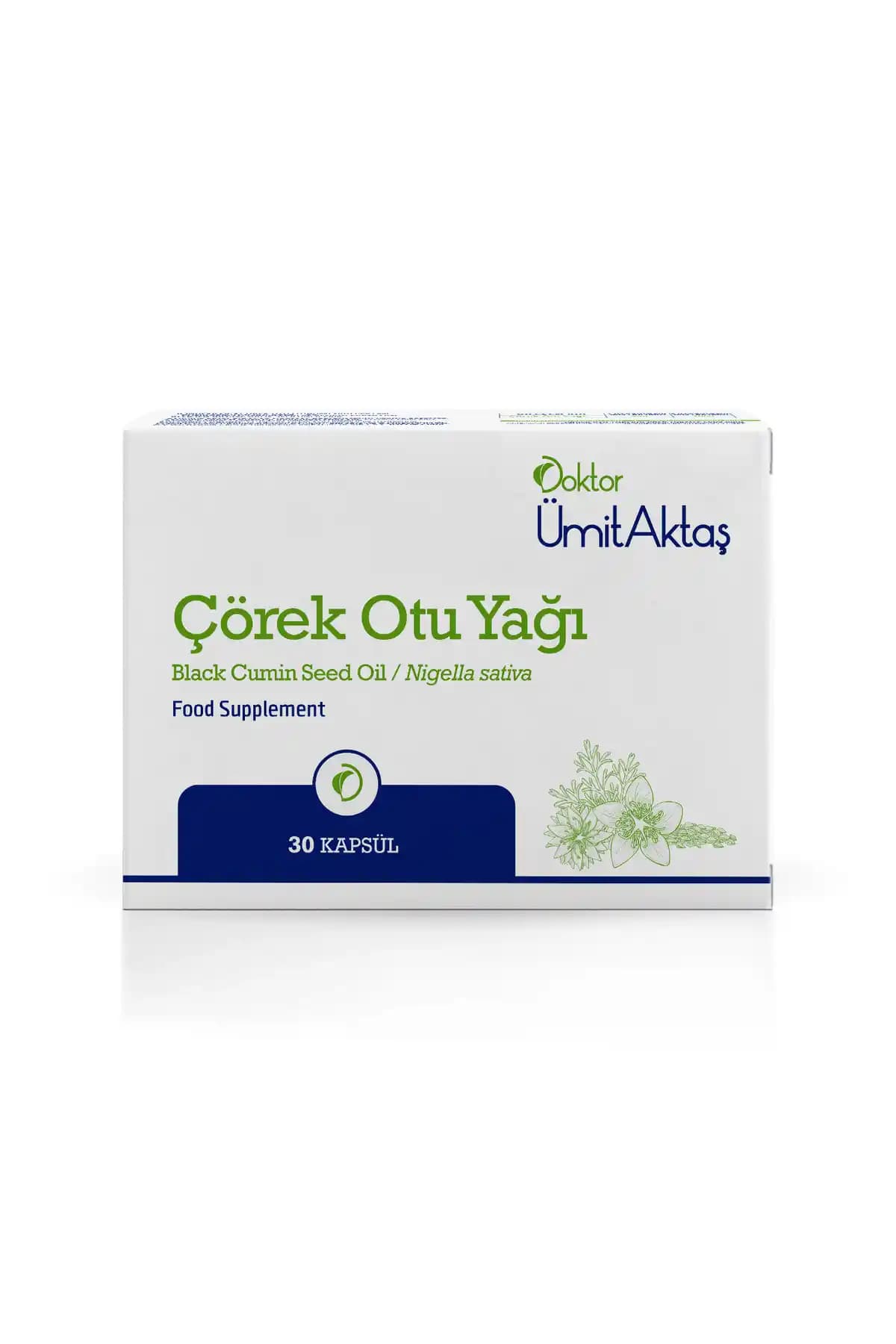 Çörekotu Yağıyla Günlük Desteğe Yönelik Helal ve Koşer Sertifikalı Capsugel Kapsüller