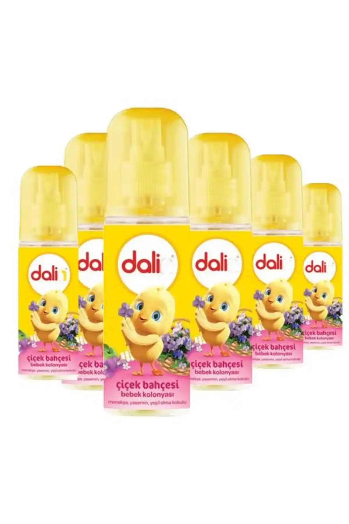 Dalin Bebe Kolonyası Çiçek Bahçesi 150 ml 6'lı Paket – Nazik ve Ferah Bebek Bakımı İçin