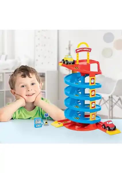 Dolu Spiral Yol Seti: Tak-Çıkart Özelliğiyle Zeka ve Motor Becerilerini Geliştiren Oyun
