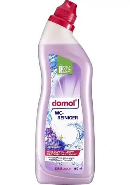 Domol Tuvalet Temizleme Jeli Lavanta 750 ml ile Etkili Kireç ve Kir Temizliği