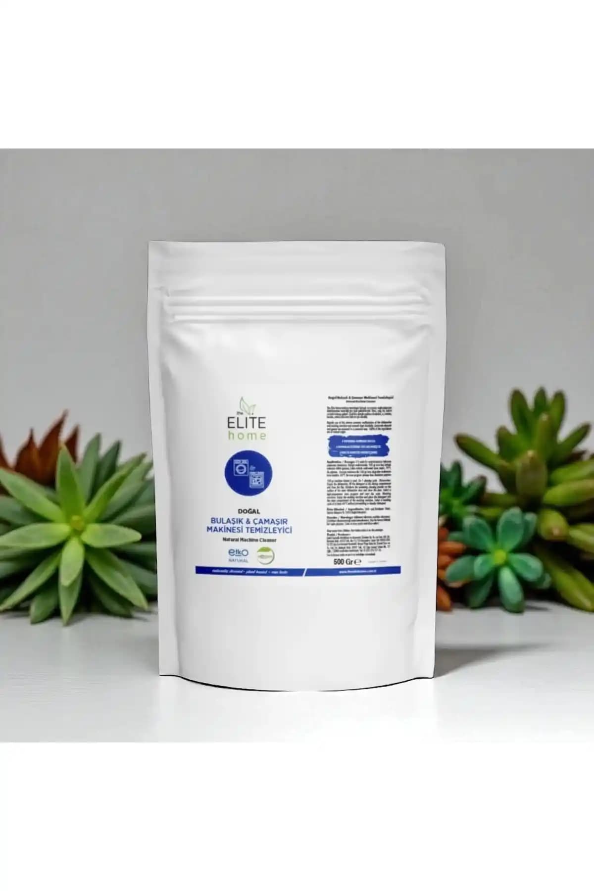 Elite Home Doğal Çamaşır ve Bulaşık Makinesi Temizleyici 500 g – Bitkisel İçerik