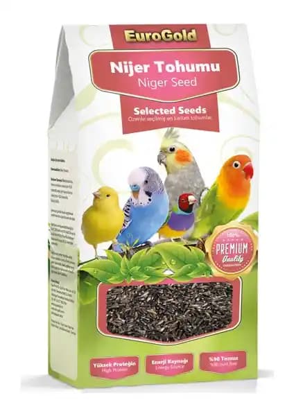 EuroGold Nijer Tohumu: Doğal Yem Katkısı ile Kuşların Enerji ve Sağlığını Destekler