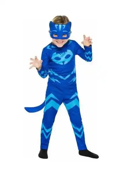 Evstro Pijamaskeliler Kedi Kostümü (5-7 Yaş) - Konforlu ve Dayanıklı Oyun Kostümü