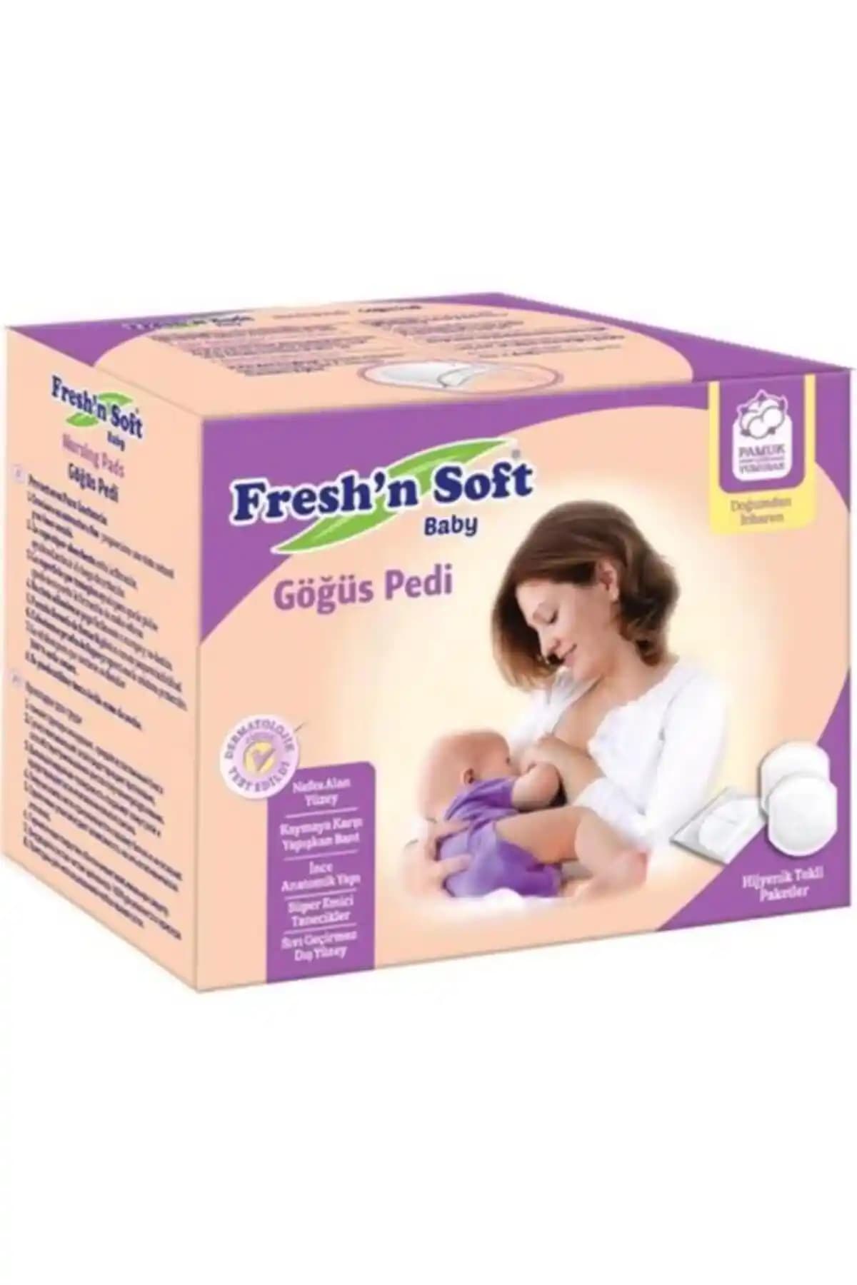 Fresh'n Soft Göğüs Pedi: Emzirme Döneminde Konfor ve Hijyen İçin Üç Katmanlı Koruma