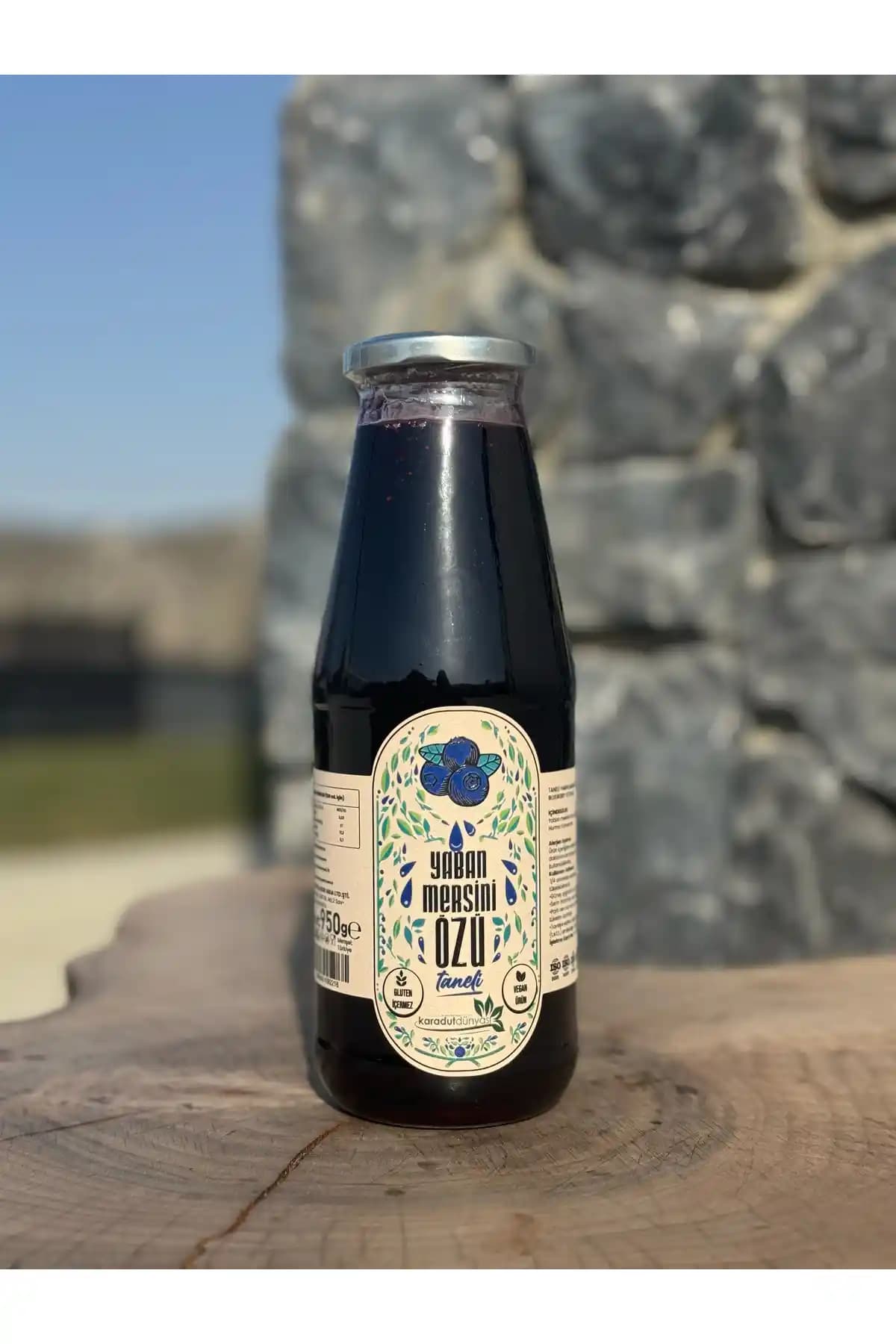 Karadut Dünyası Taneli Yaban Mersini Özü 950gr: Doğal Aroma ile Zengin Besin Değeri