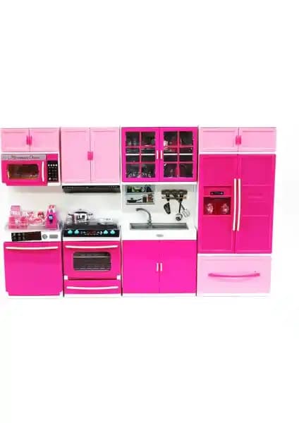 Kayyum 4’lü Işıklı ve Müzikli Mutfağı: 2–7 Yaş İçin Gelişim Destekli Oyun Seti