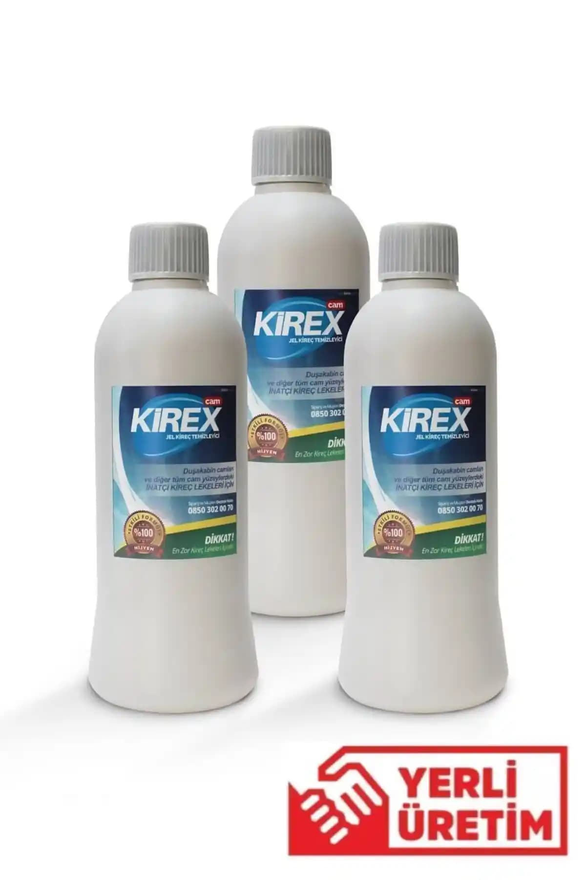 Kireç Sökücü Jel ile Duşakabin ve Cam Yüzeylerinde Parlak Temizlik İçin Türkiye Üretimi